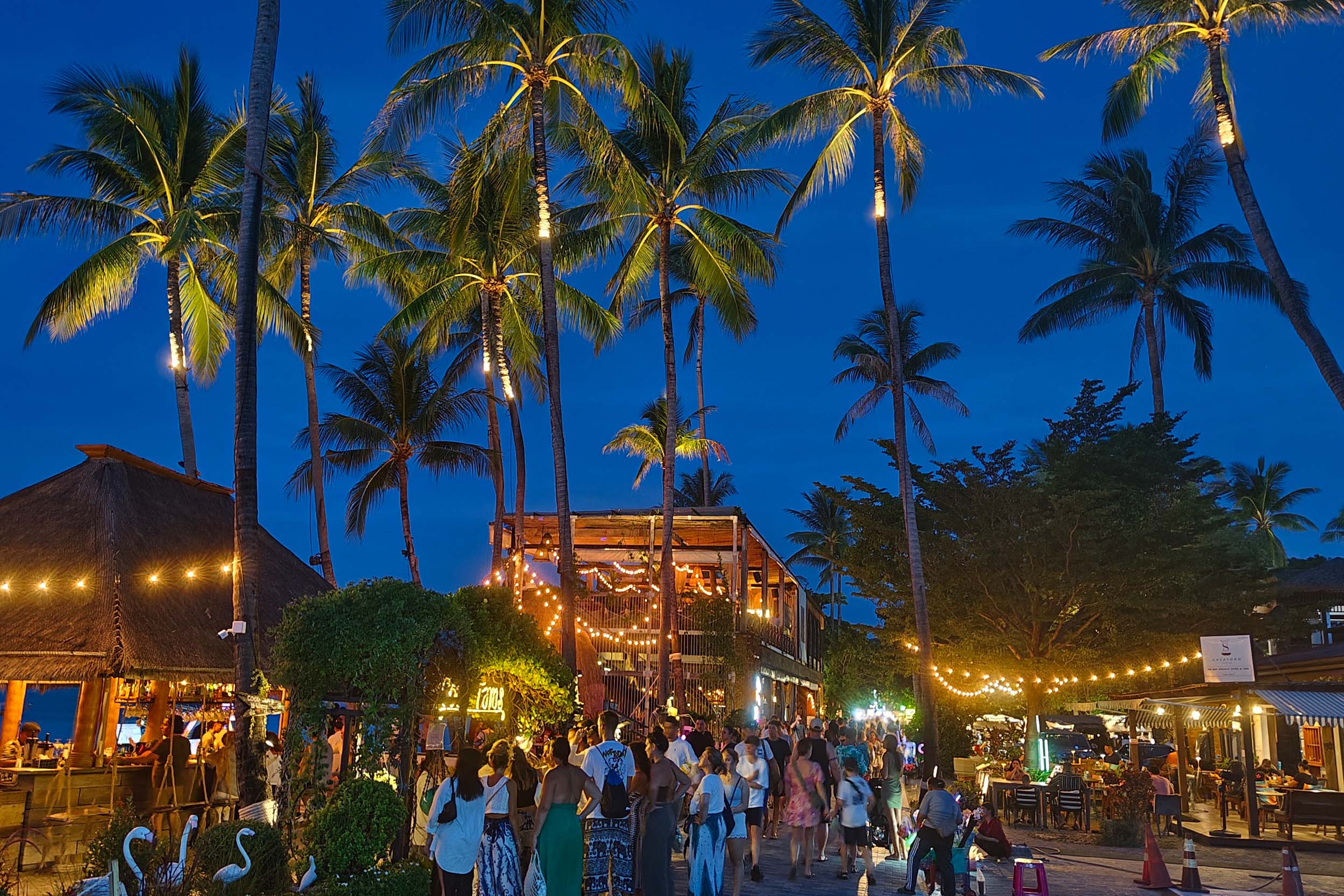 Bophut neighborhood in Koh Samui