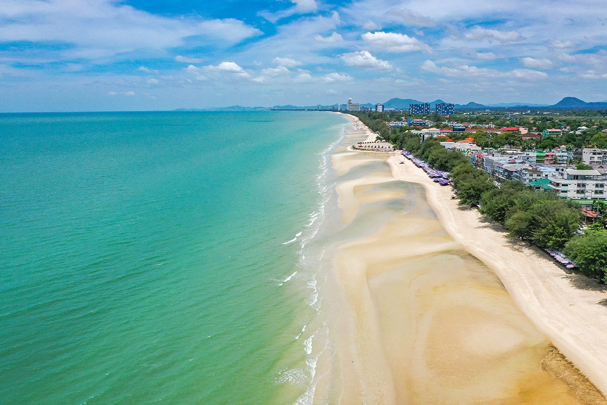 Cha-Am neighborhood in Hua Hin