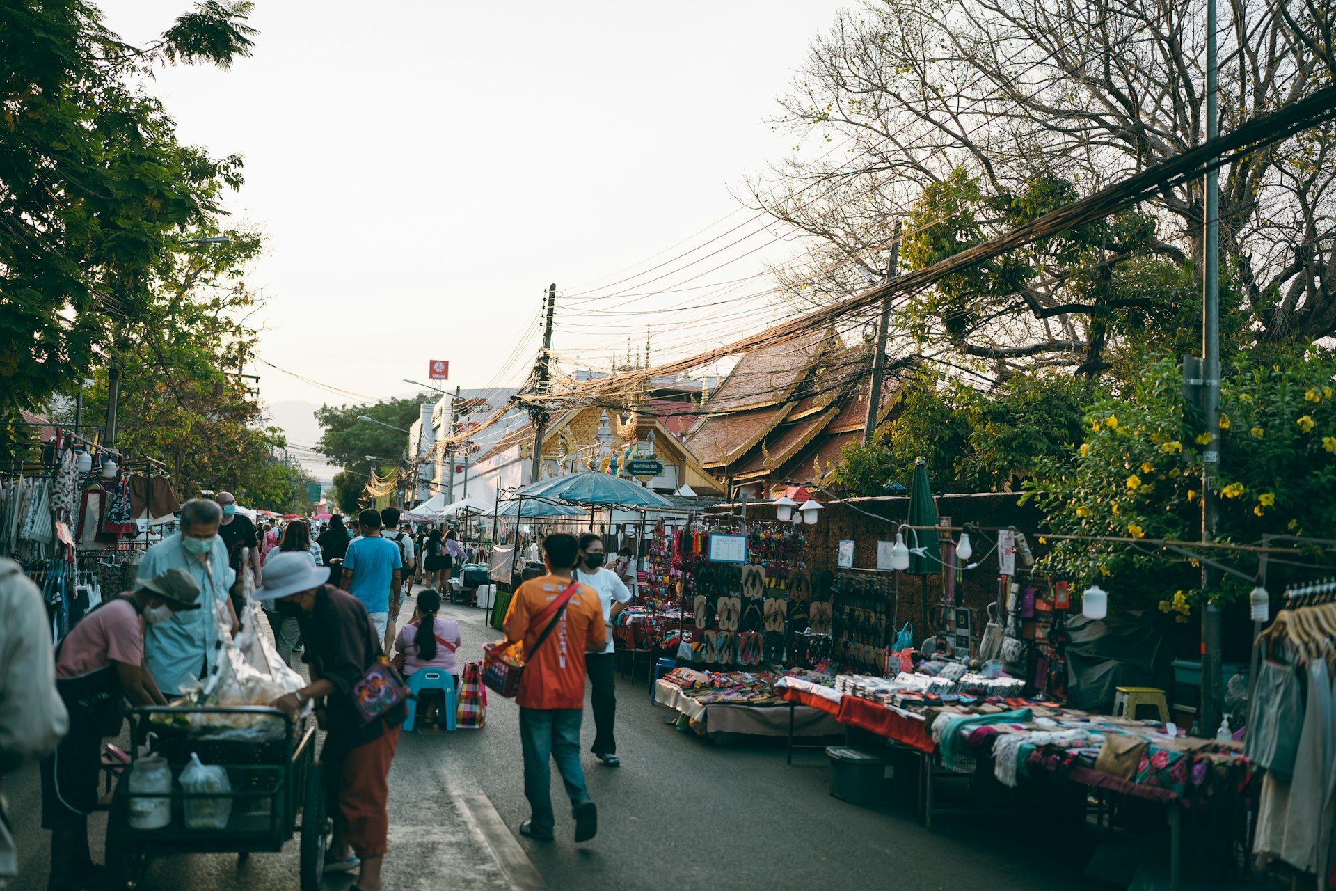 Santitham neighborhood in Chiang Mai