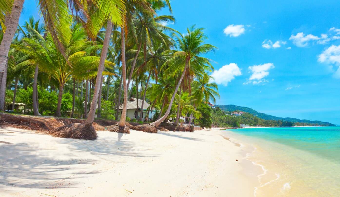 Maenam neighborhood in Koh Samui